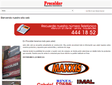 Tablet Screenshot of procolder.com